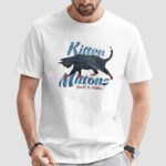 Black cat kitten mittens you’ll be smitten t shirt