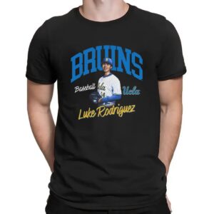 Luke Rodriguez Ucla Bruins Baseball Illustrated T Shirt