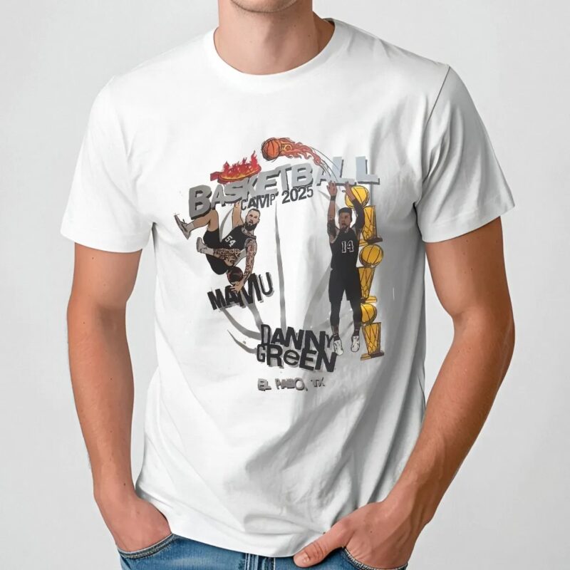 Mamu And Danny Green Basketball Camp 2025 El Pabo Tx T Shirt