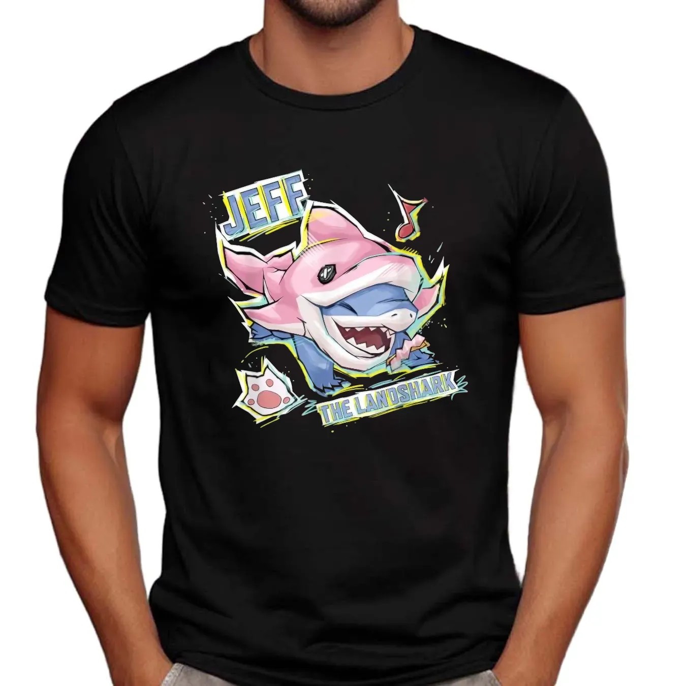 Marvel Rivals Pvp Jeff The Land Shark Incognito Dolphin Skin T Shirt