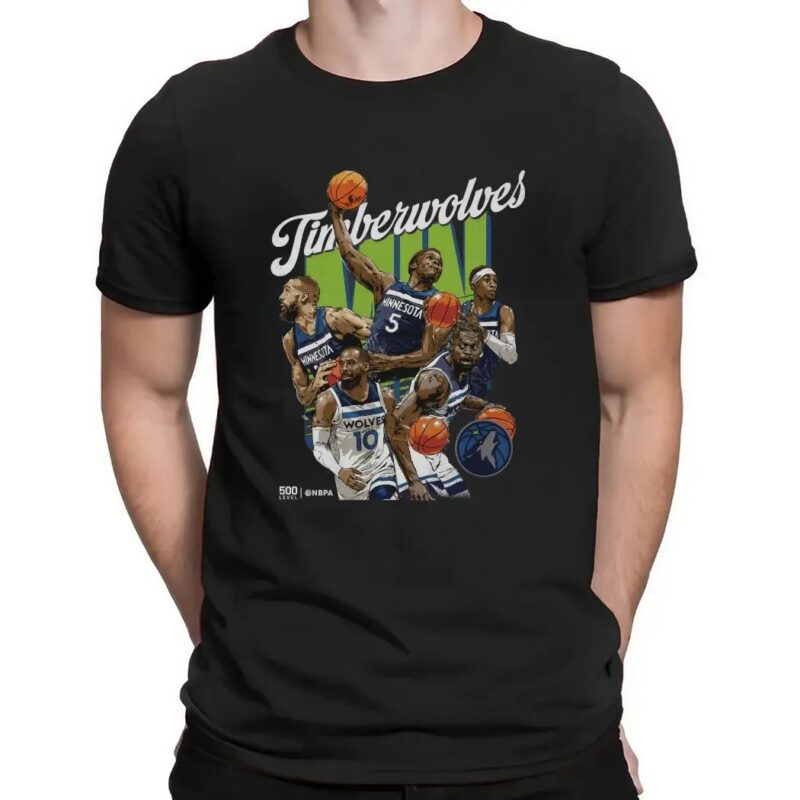 Minnesota Timberwolves Starting 5 Players T Shirt
