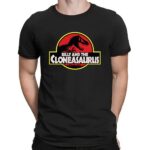 Billy And The Cloneasaurus Jurassic Park Parody T Shirt