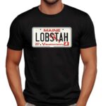 Maine Lobstah License Plate T Shirt