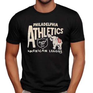 Philadelphia Athletics American League Baseball Club 1901 T Shirt