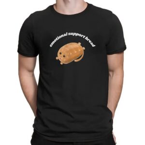 Emotional support bread catloaf t shirt