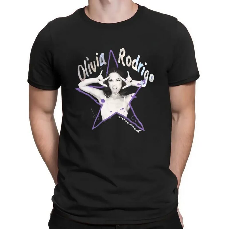 Olivia Rodrigo Obsessed Star T Shirt