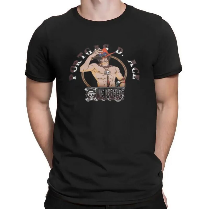 One Piece Portgas D Ace Portrait T Shirt