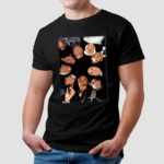 The Sopranos Crew Circle Look Down Meme Vintage Poster T Shirt