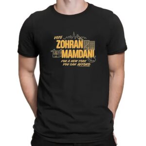Vote Zohran Mamdani For A New York You Can Afford Vintage T Shirt