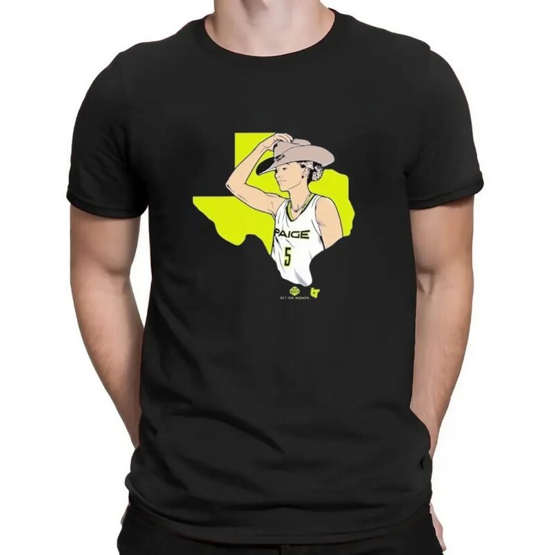 Paige Bueckers Cowboy Bueckers Texas Map T shirt