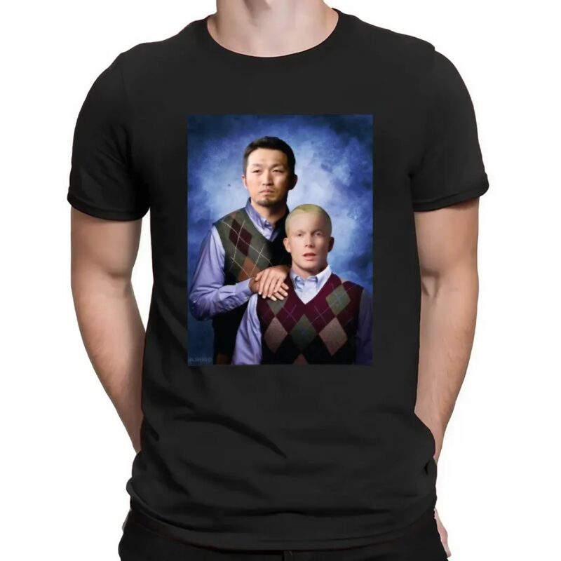 Pceiya Pete Crow-armstrong And Seiya Suzuki Step Brothers Parody T Shirt