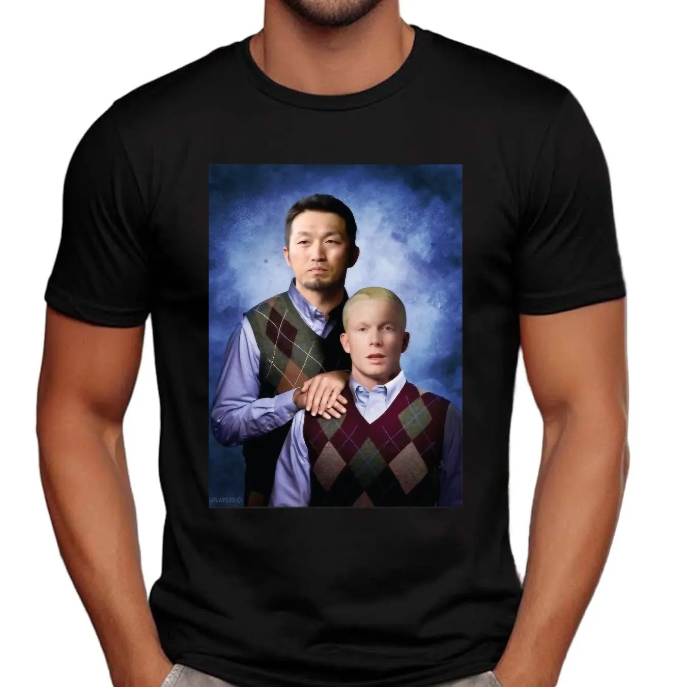 Pceiya Pete Crow-armstrong And Seiya Suzuki Step Brothers Parody T Shirt