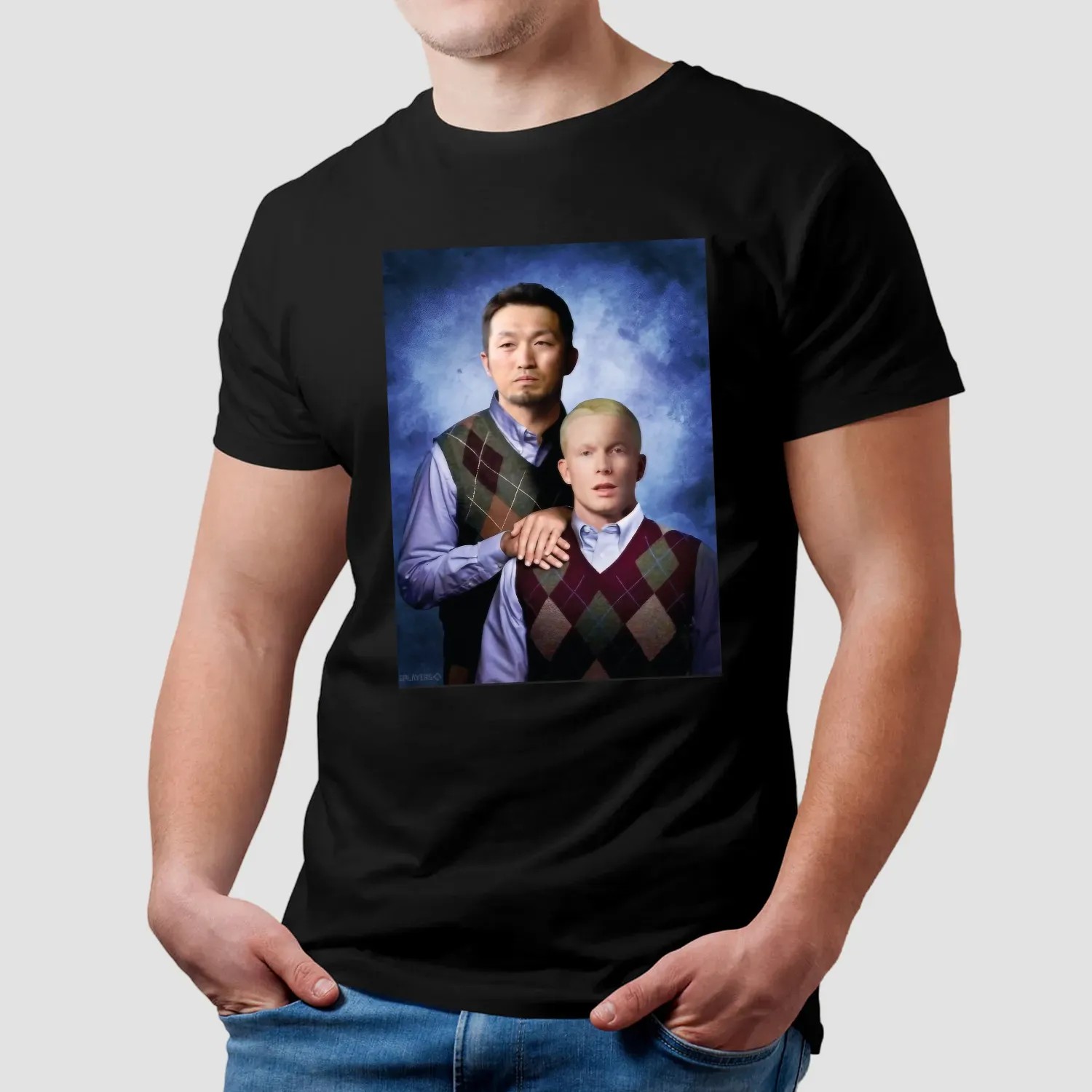 Pceiya Pete Crow-armstrong And Seiya Suzuki Step Brothers Parody T Shirt
