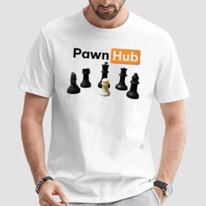 Pawnhub Chess Parody T Shirt