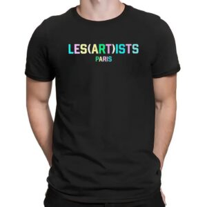 Les Art Ists Paris Colorful T Shirt