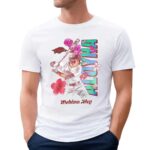 Aloyha Wehiwa Aloy Arkansas Razorbacks Baseball Flowers T Shirt