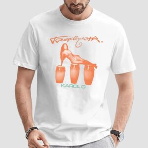 Karol G Tropicoqueta Bongo Drums T Shirt