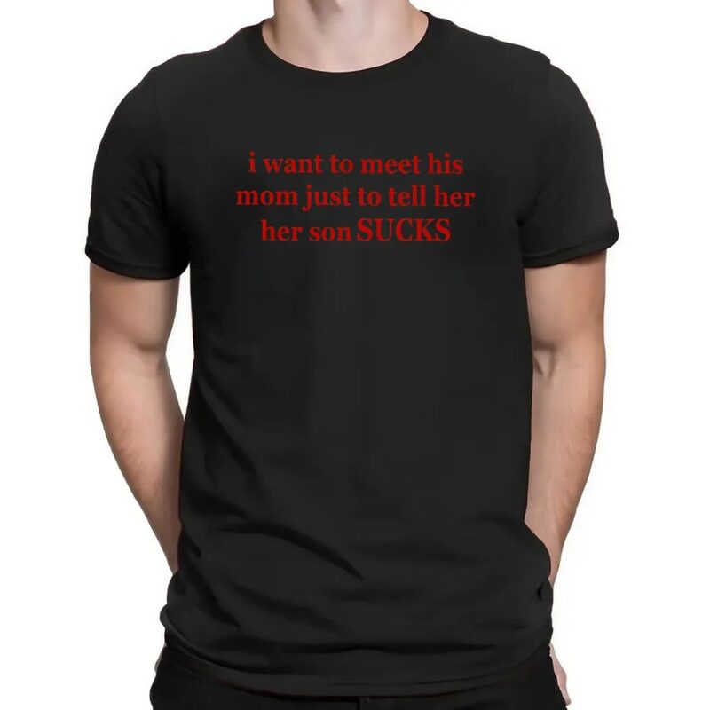 Rachel Zegler Wearing I Want To Meet His Mom Just To Tell Her Her Son Sucks T Shirt