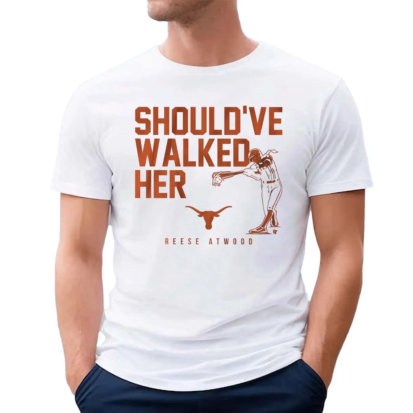 Reese Atwood Texas Longhorn Softball Should've Walked Her T Shirt