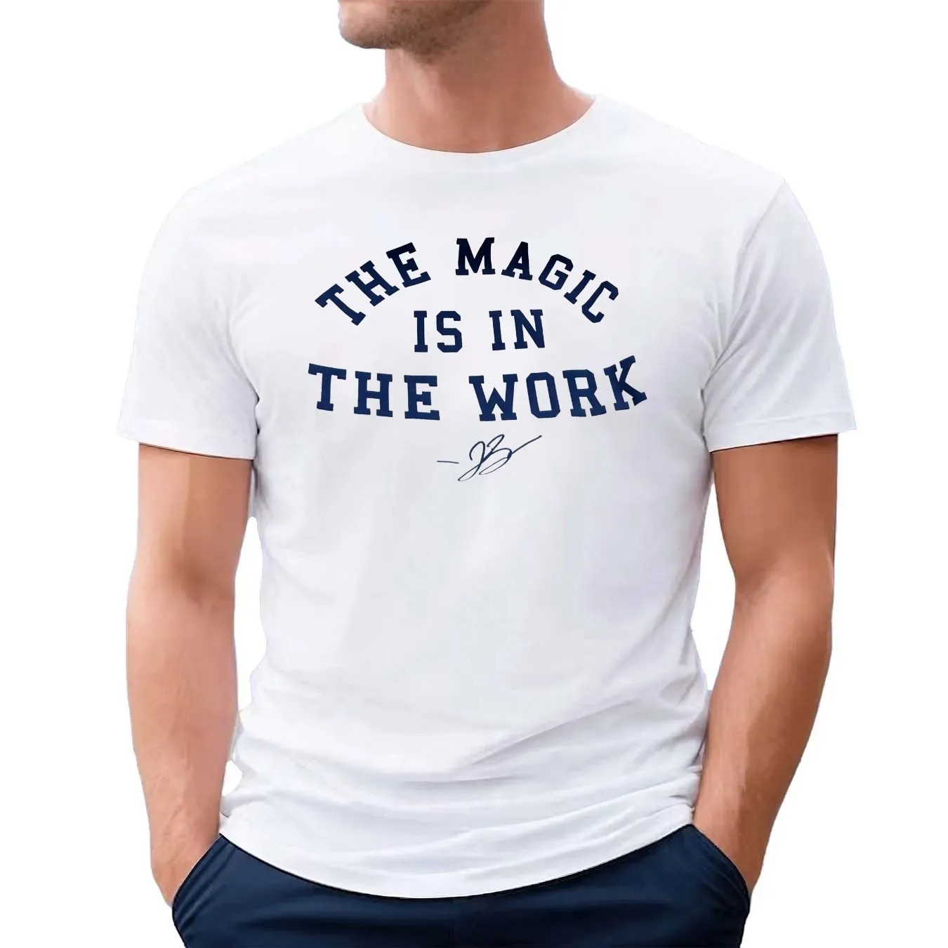 Rick Brunson The Magic Is In The Work Signature T Shirt
