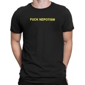 Rachel Zegler Wearing Fuck Nepotism T Shirt