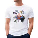 Super Surrounded Superman T Shirt