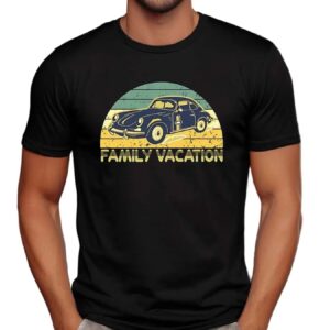 Family Vacation Old Classic Car 90s T Shirt