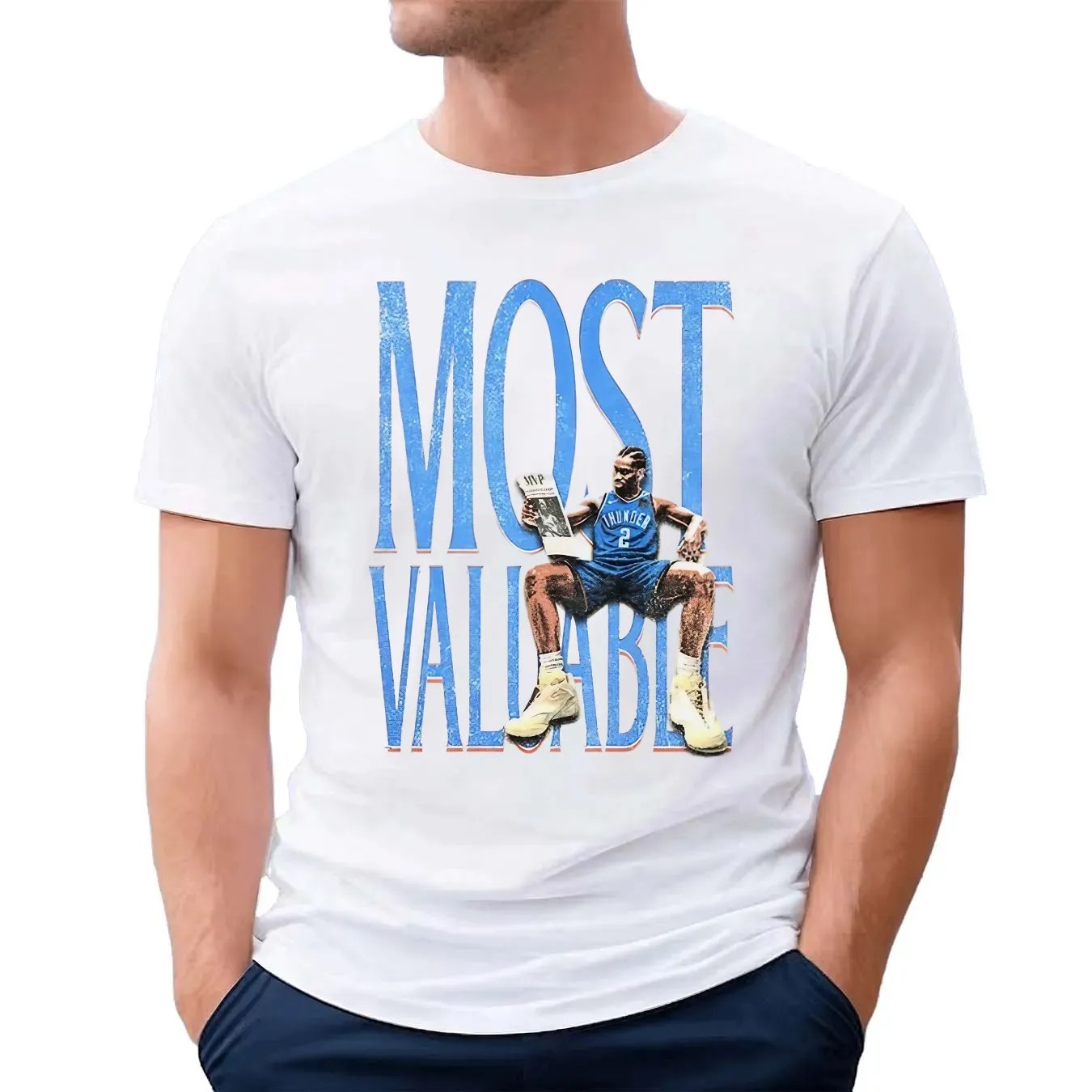 Shai Gilgeous-Alexander SGA Most Valuable OKC The 2025 NBA Finals MVP T Shirt