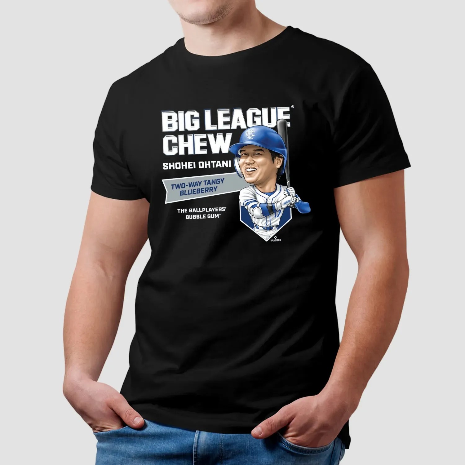 Shohei Ohtani Big League Chew Two-way Tangy Blueberry The Ballplayers’ Bubble Gum’ T Shirt