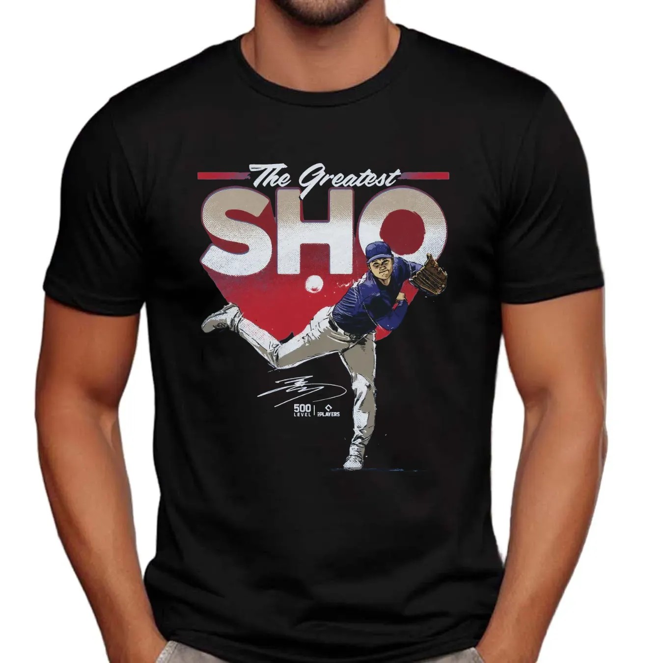 Shohei Ohtani Los Angeles Dodgers The Greatest Sho Bold Signature T Shirt