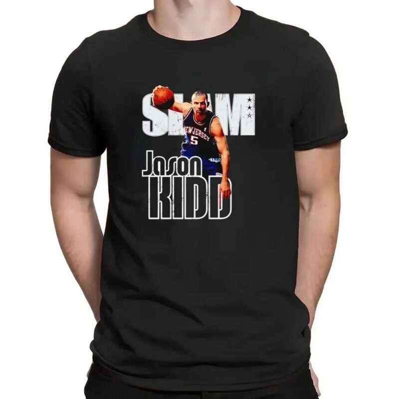 Slam New Jersey Nets Jason Kidd Vintage T Shirt