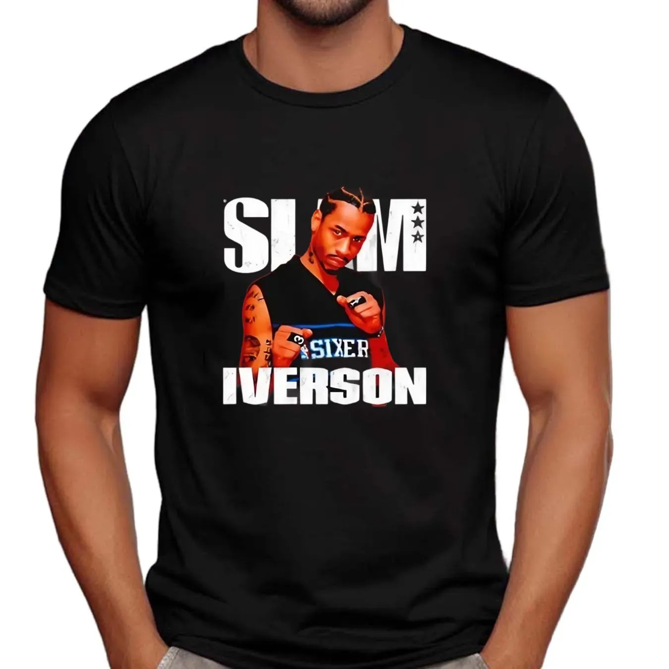 Slam Philadelphia 76ers Allen Iverson Vintage T Shirt