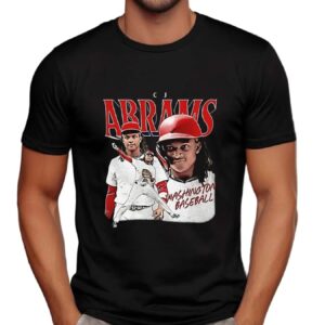 CJ Abrams Washington Nationals vintage t shirt