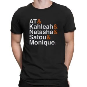 Phoenix Mercury WBB Ampersand Stars 2025 Players T Shirt