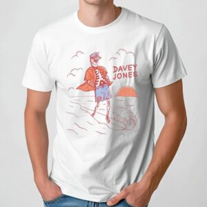 Davey Jones Surfing T Shirt