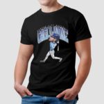 Jac Caglianone Kansas City Royals MLB baseball cartoon t shirt