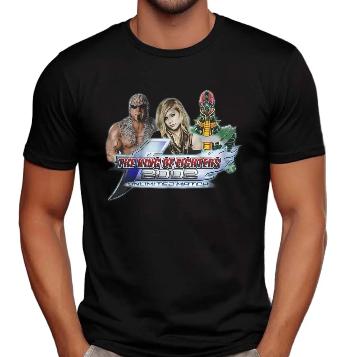 The King of Fighters 2002 Unlimited Match Scott Steiner Avril Lavigne Jinzo T Shirt