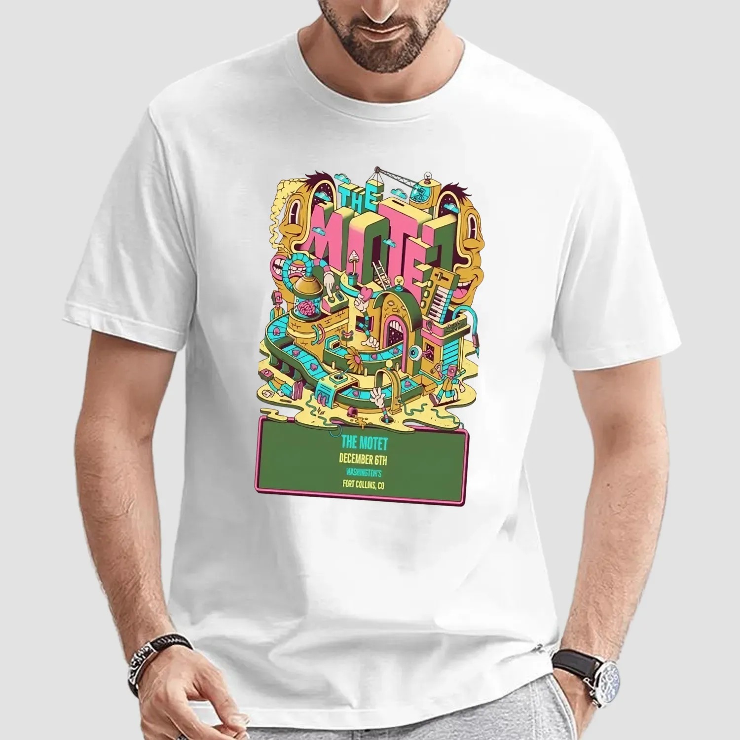 The Motet Washington’s Fort Collins, CO December 6 2025 T Shirt