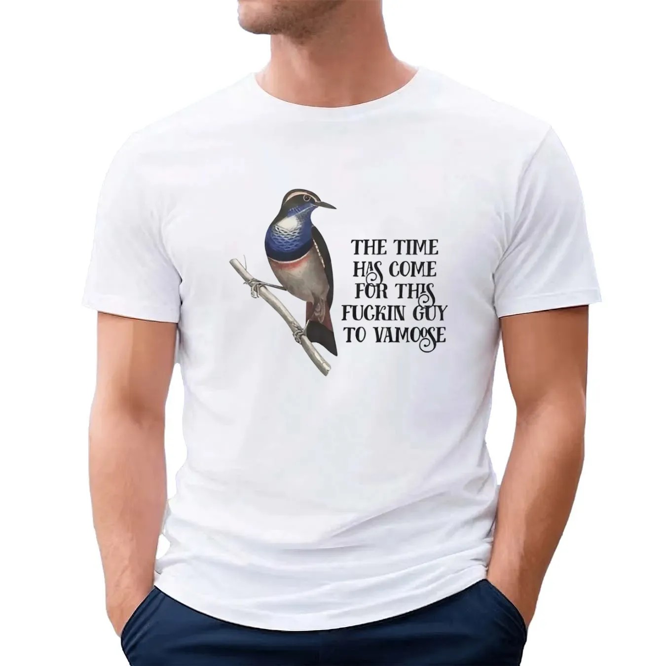 The Time Has Come For This Fuckin Guy To Vamosse T Shirt