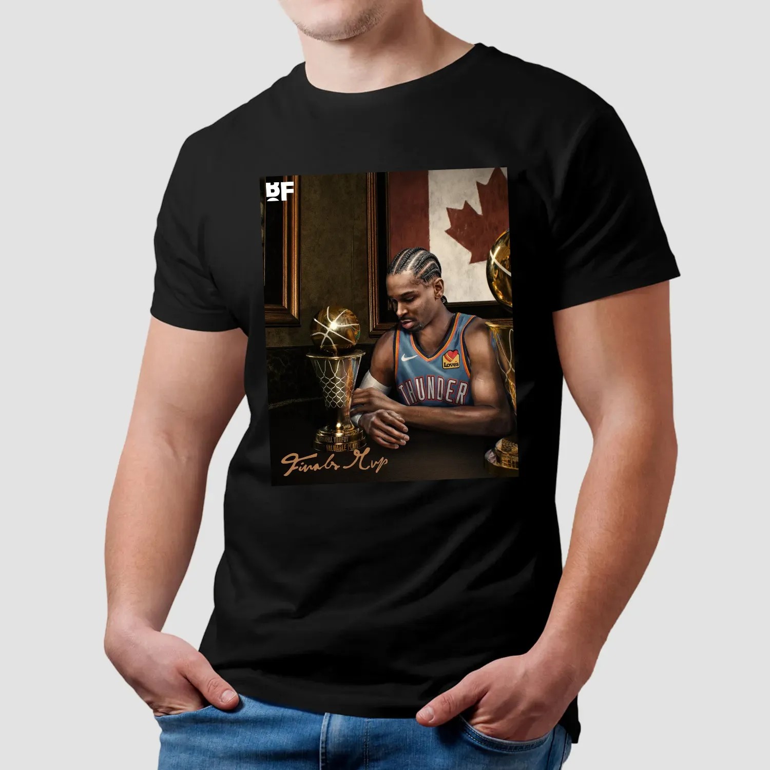 Thunder's Shai Gilgeous-Alexander is the 2025 NBA Finals MVP Photo T Shirt