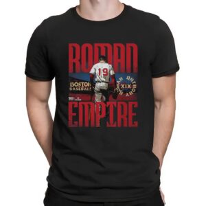 Roman Anthony Boston Baseball Roman Empire Stadium Graphic T Shirt
