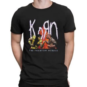 Korn The Phantom Menace Scorpion The Rock Meme T Shirt