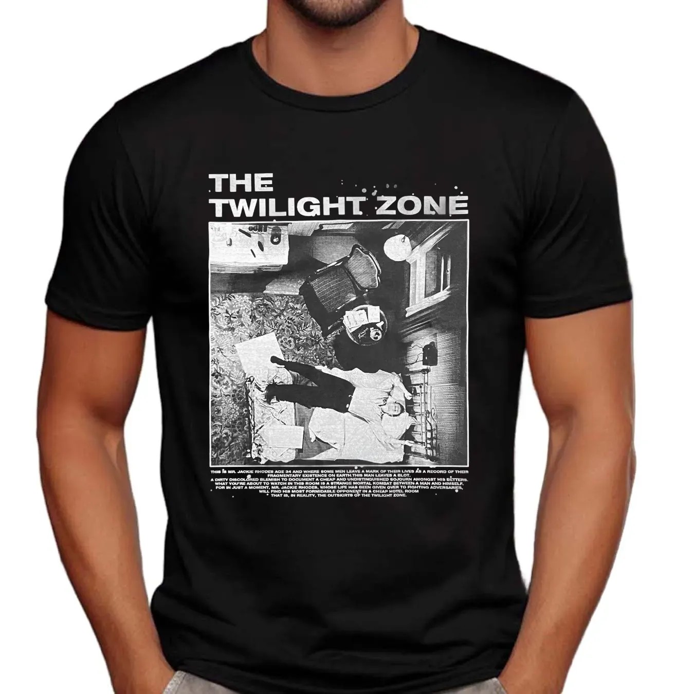 Twilight Zone Nervous Man in a Four Dollar Room T Shirt