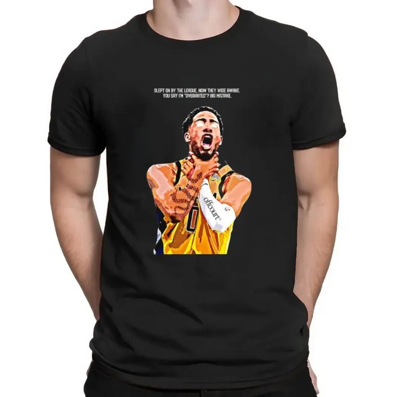 Tyrese Haliburton Choke Slept On By The League Now They Wide Awake You Say I’m Overrated Big Mistake T Shirt