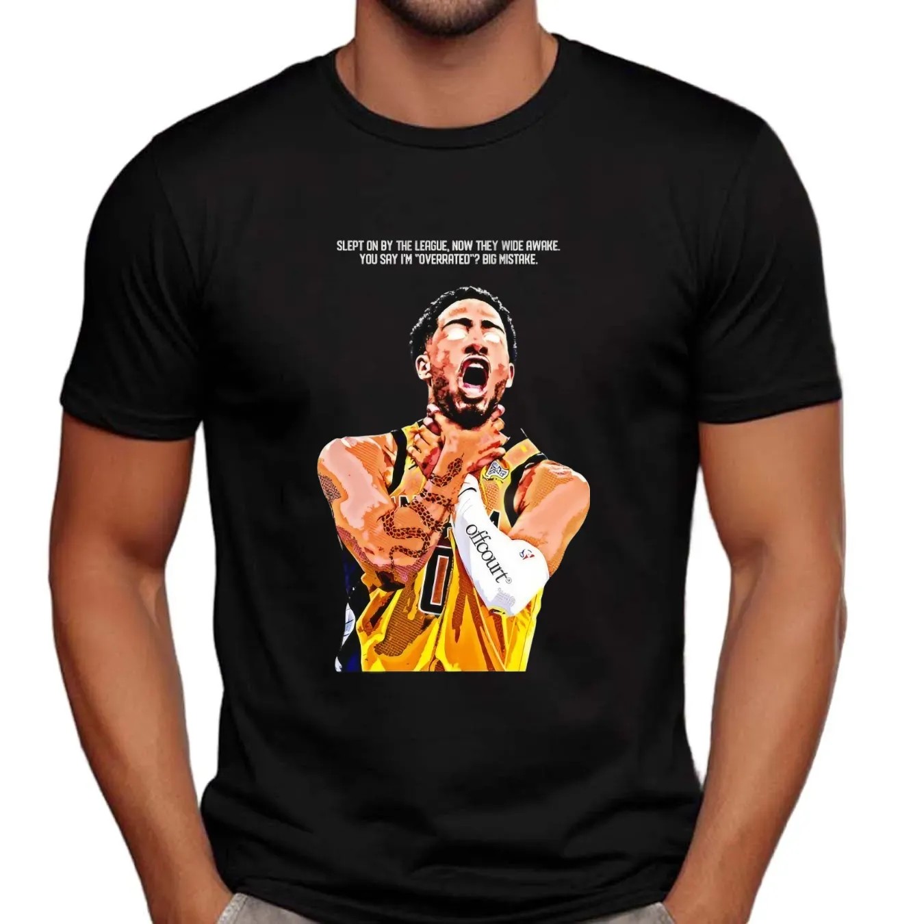 Tyrese Haliburton Choke Slept On By The League Now They Wide Awake You Say I’m Overrated Big Mistake T Shirt