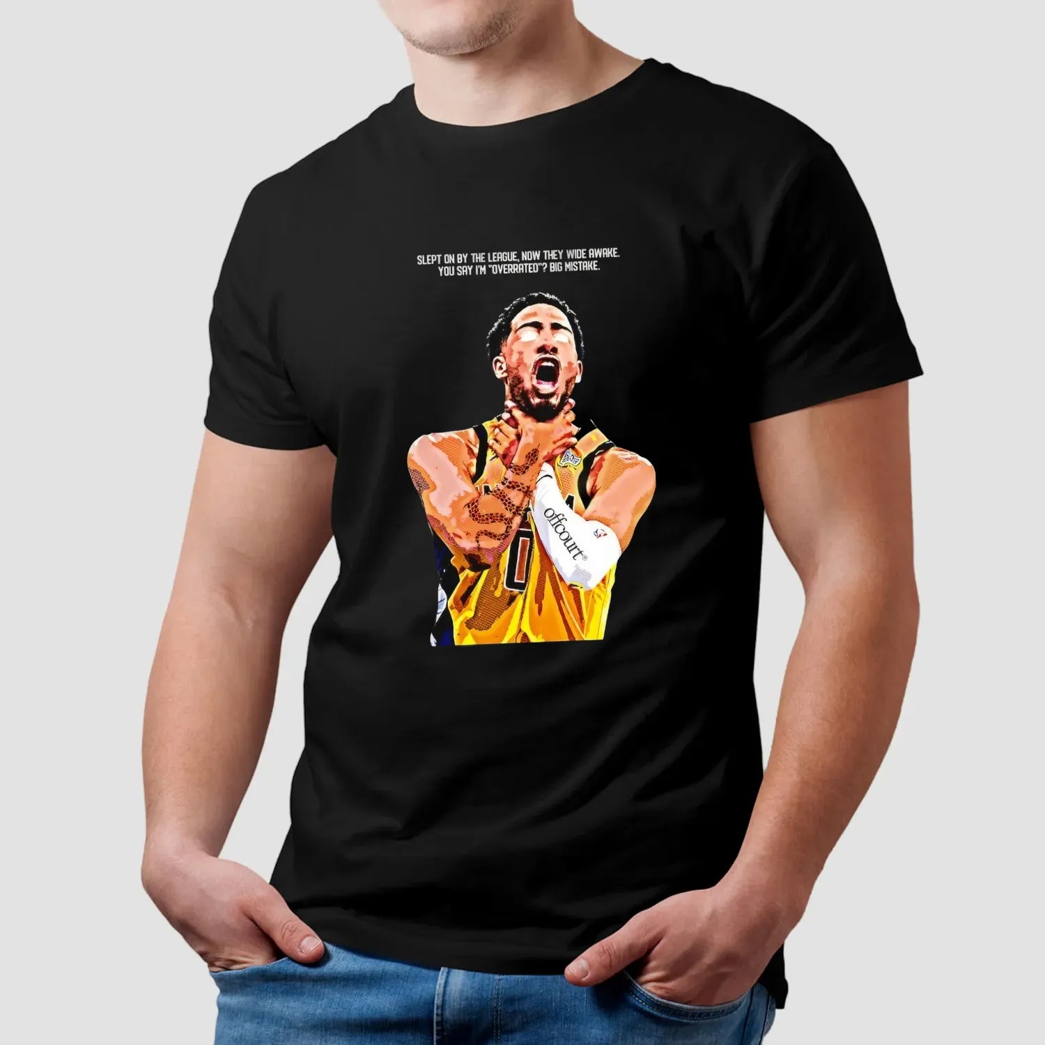 Tyrese Haliburton Choke Slept On By The League Now They Wide Awake You Say I’m Overrated Big Mistake T Shirt