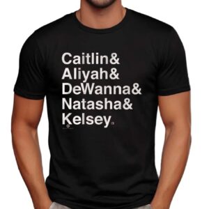 Indiana Fever WBB Ampersand Stars 2025 Players T Shirt