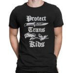 Protect Trans Kids Ka-bar Knife T Shirt