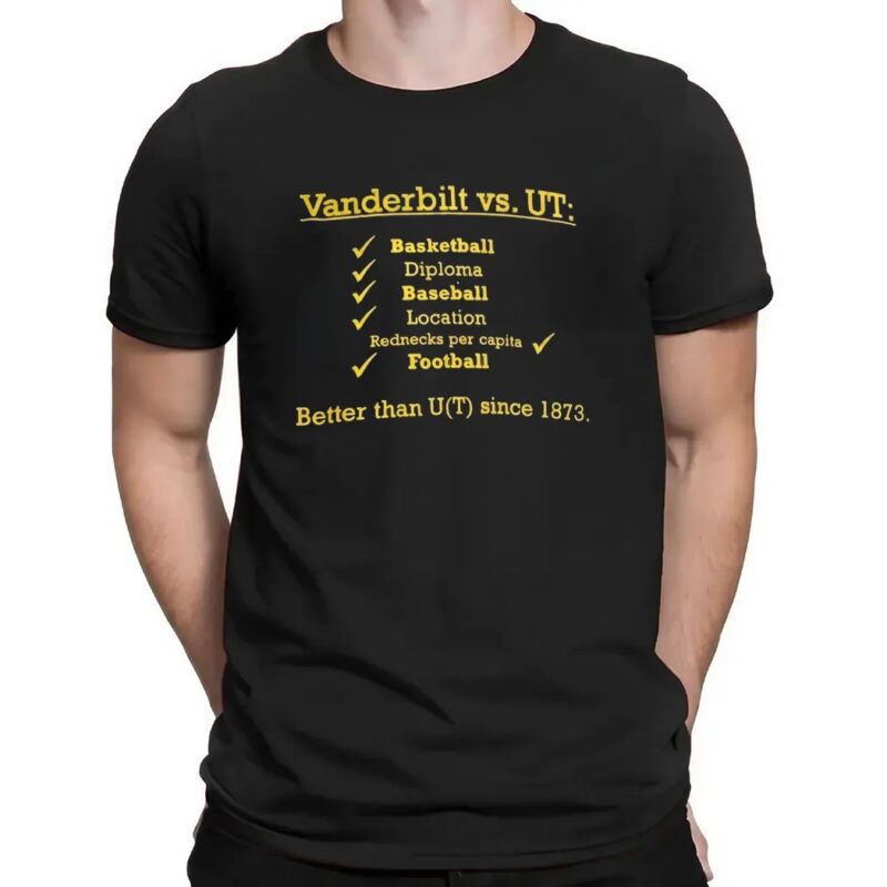Vanderbilt Vs Ut Better Than U(T) Since 1873 T Shirt