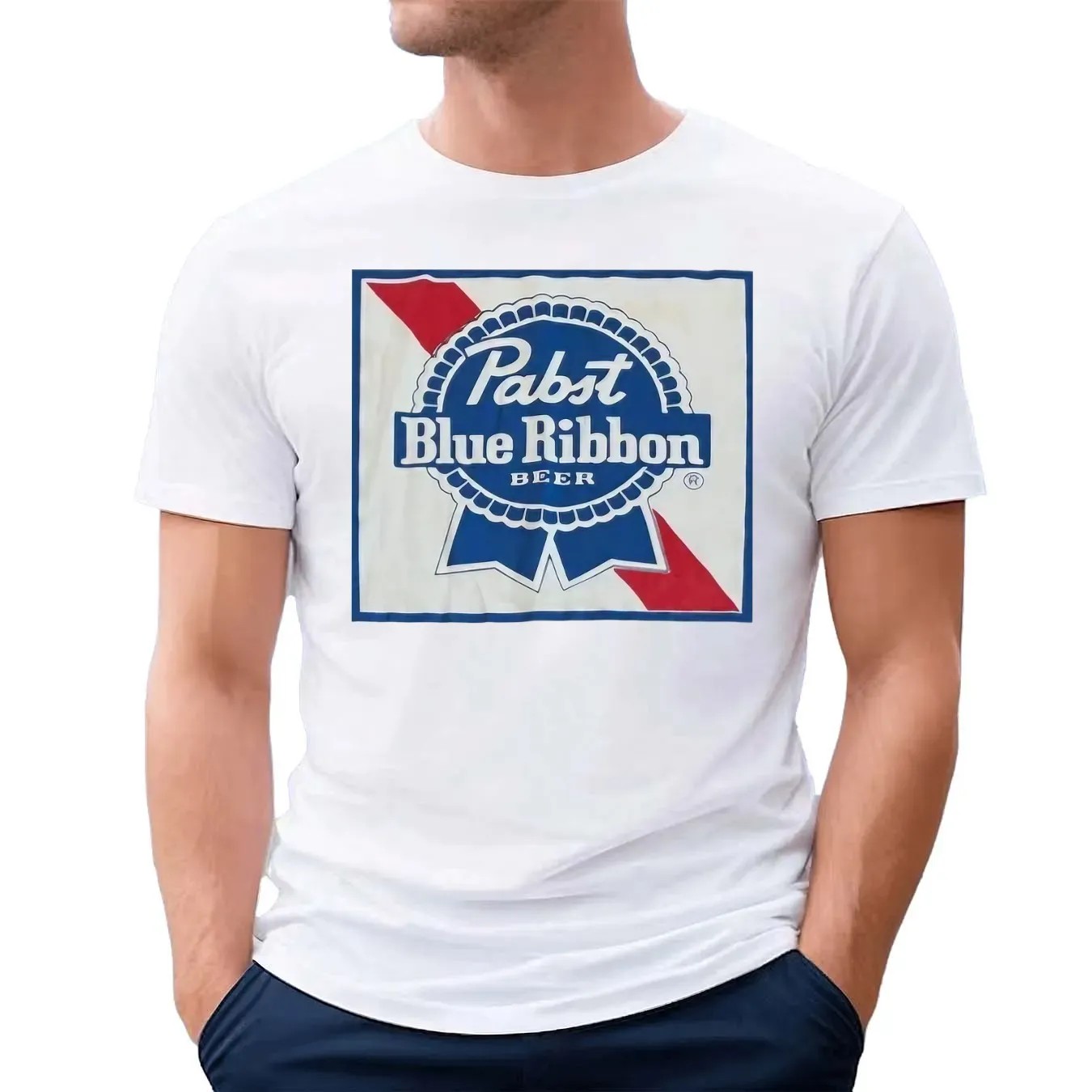 Vintage 80’s Pabst Blue Ribbon Beer T Shirt
